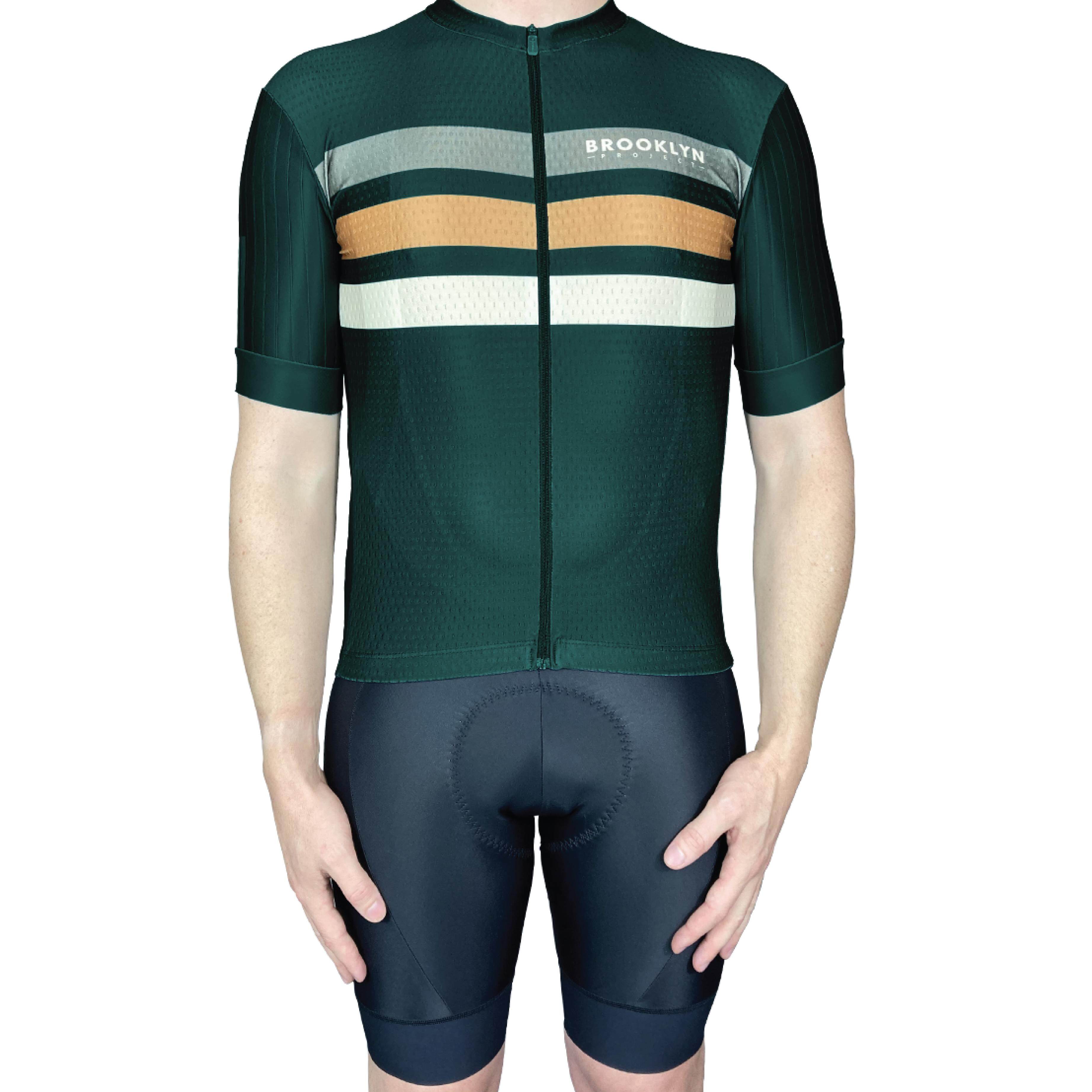 Men's Pro Cycling Jersey - Maximus Green | Lightweight Performance