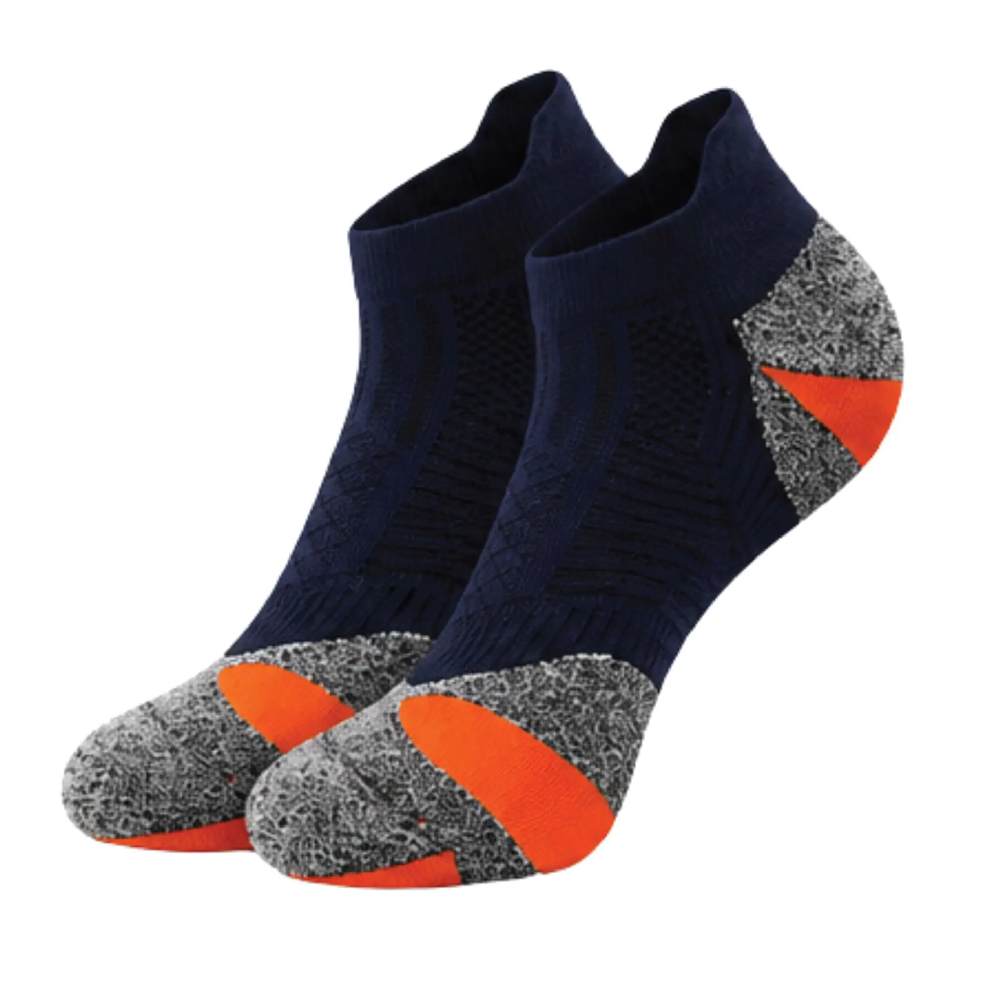coolmax-running-socks-navy-ankle-length