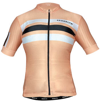 Women's Pro Cycling Jersey - Maximus Peach | Lightweight Performance