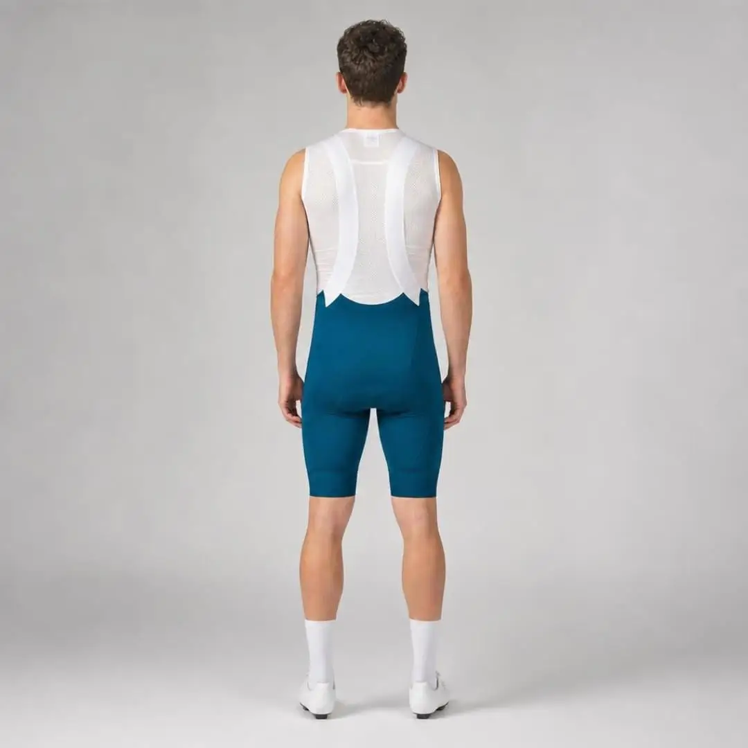 Pro Maximus Men's Cycling Bibs – Blue Long Distance Bib Shorts
