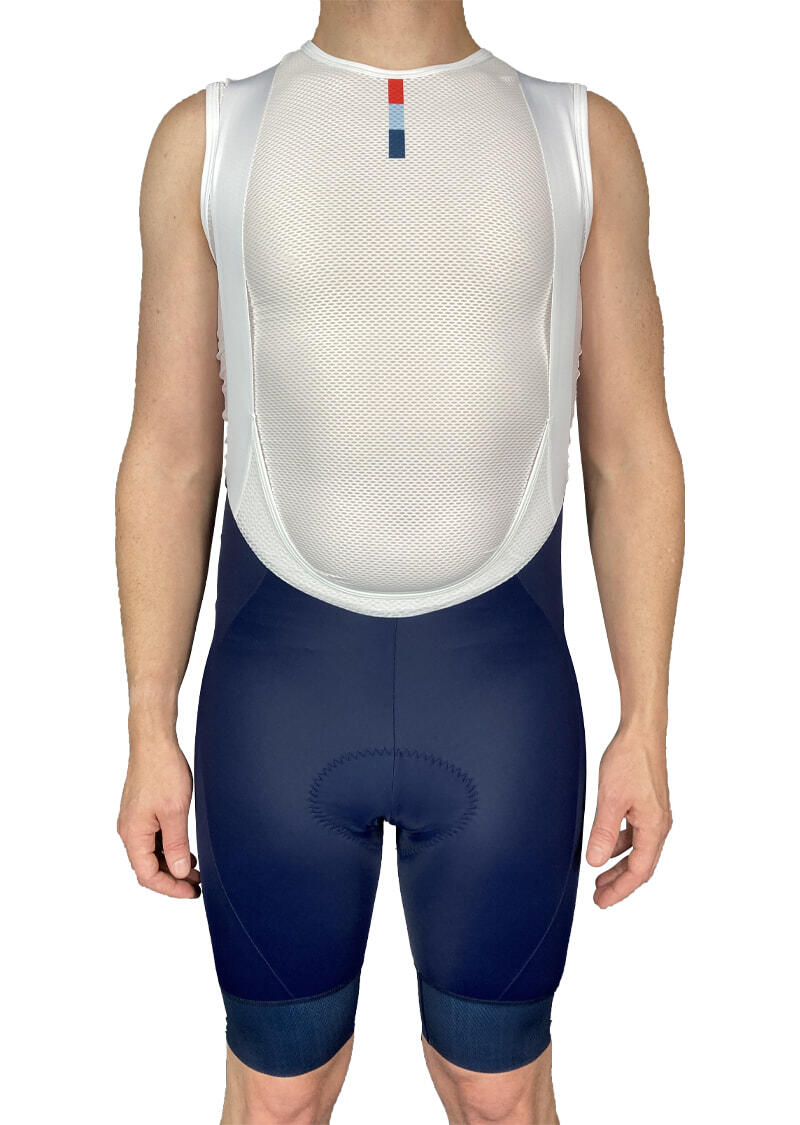 Navy Bib Front