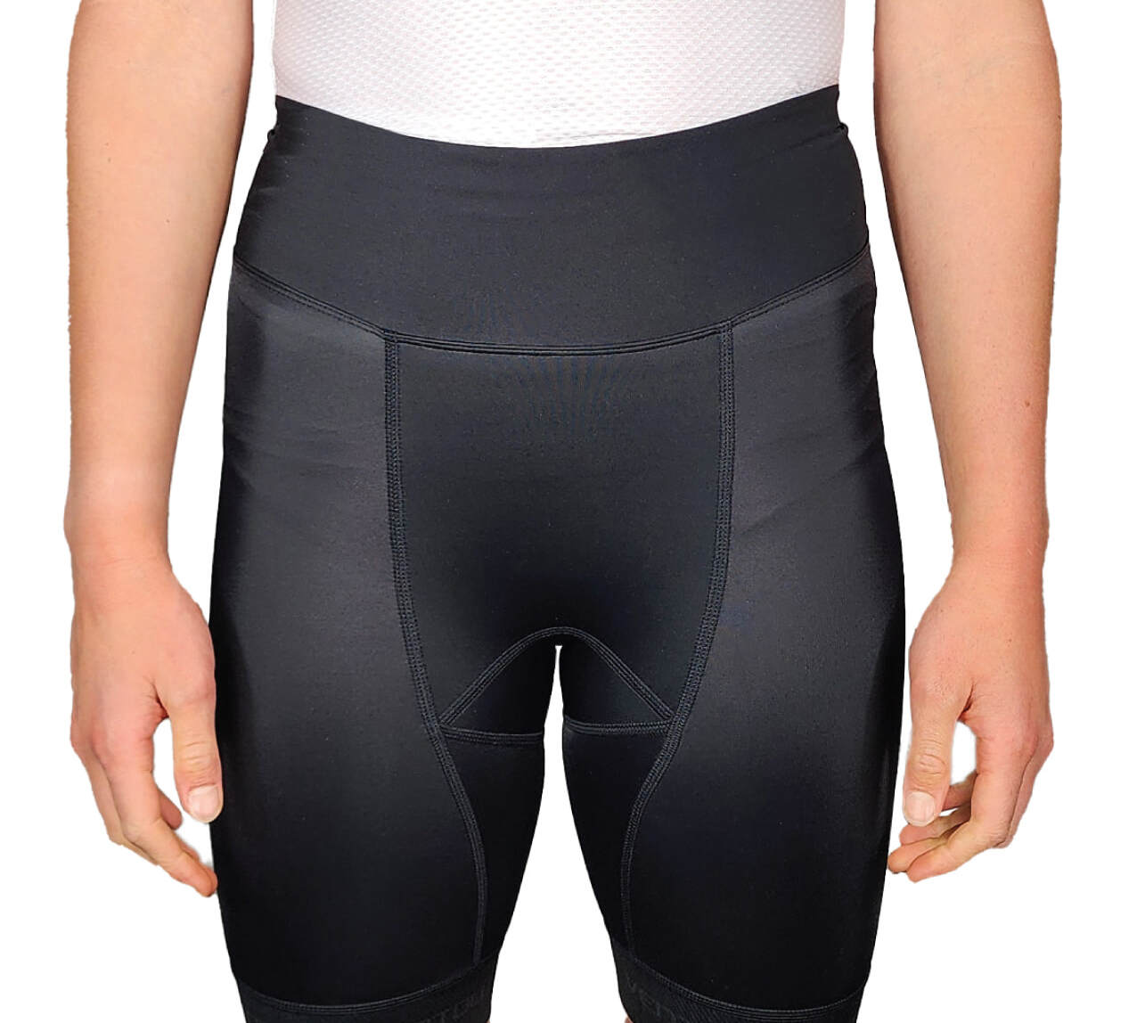 Women’s Endurance Triathlon Shorts with Pockets – Black Compression Tri-Race Shorts