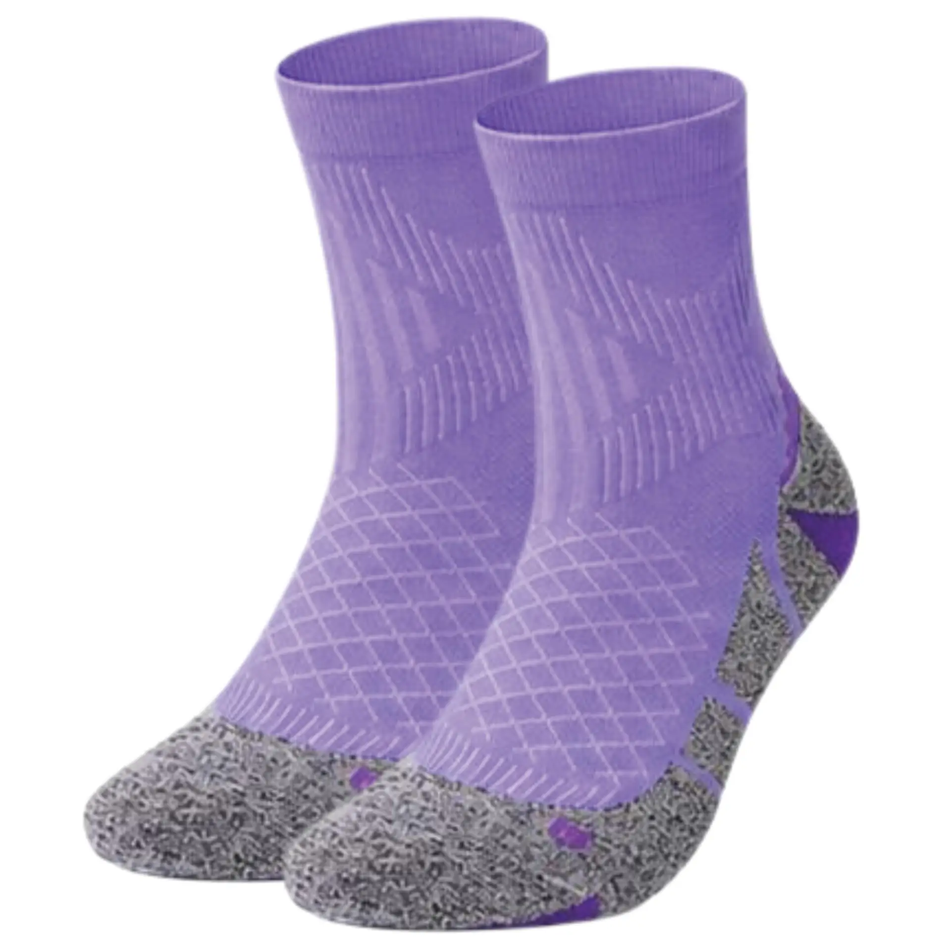 coolmax-running-socks-purple-mid-length