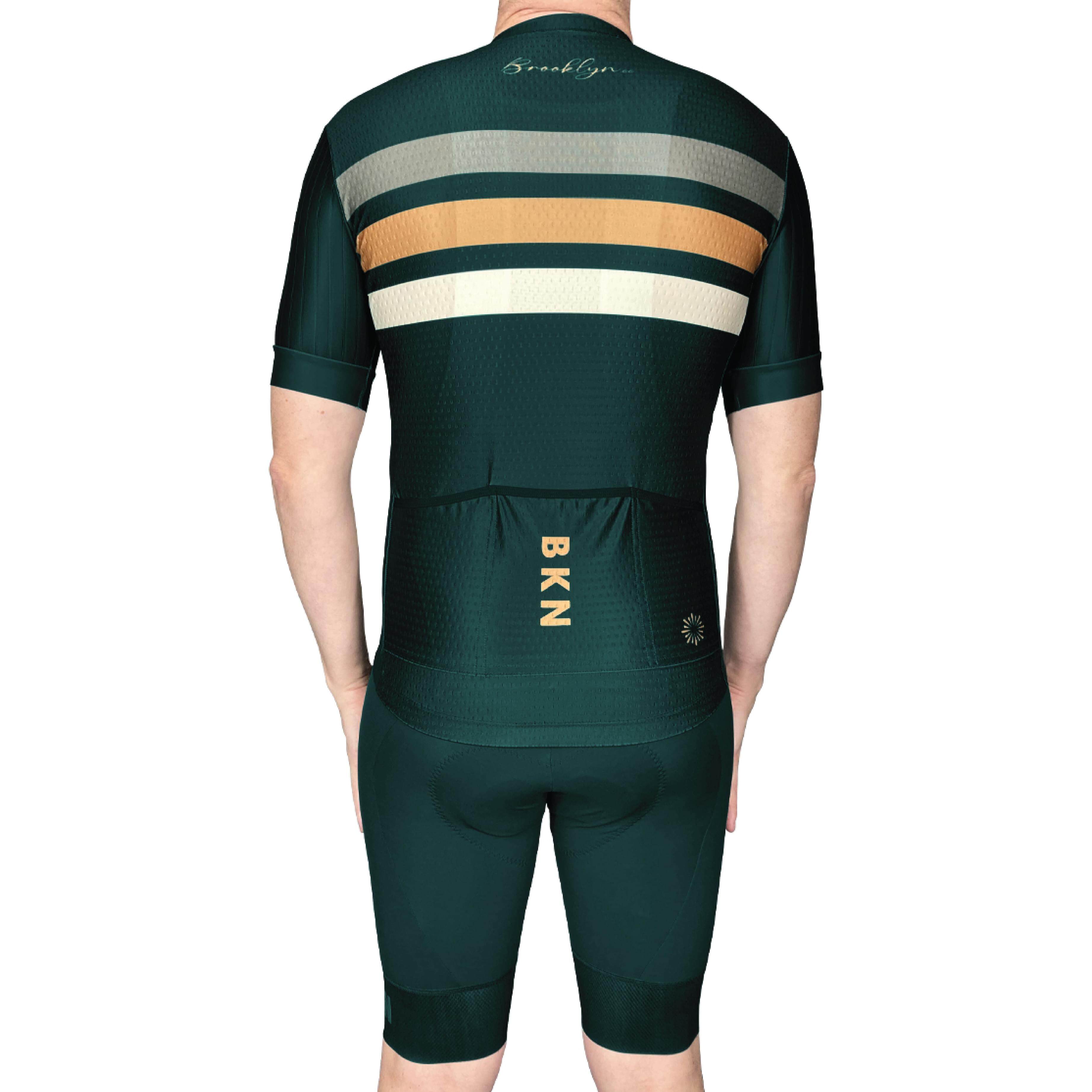 Men's Pro Cycling Jersey - Maximus Green | Lightweight Performance