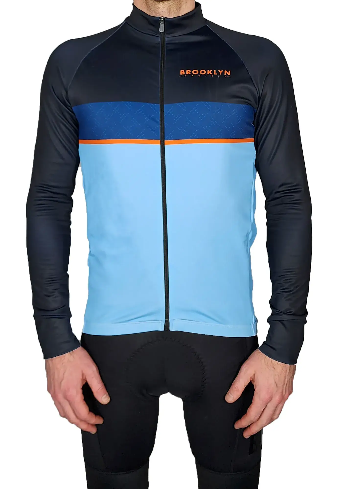 Men's Pro Thermal Cycling Jacket - Blue, Windproof