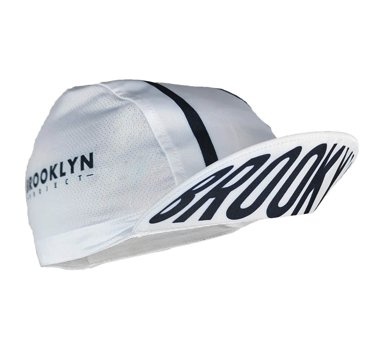 Lightweight White Cycling Cap - Moisture-Wicking & Breathable Mesh