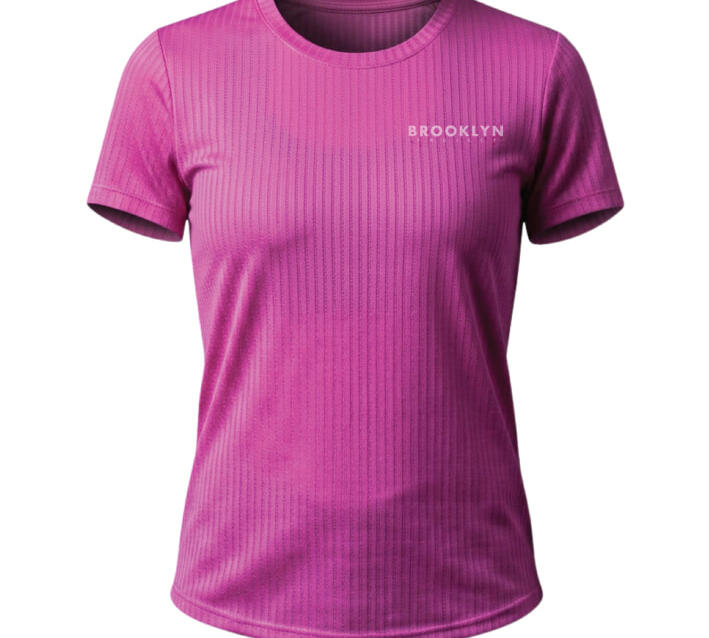 Women's Elite Lightweight Run T-Shirt - Breathable Technical Tee, Fluoro Pink