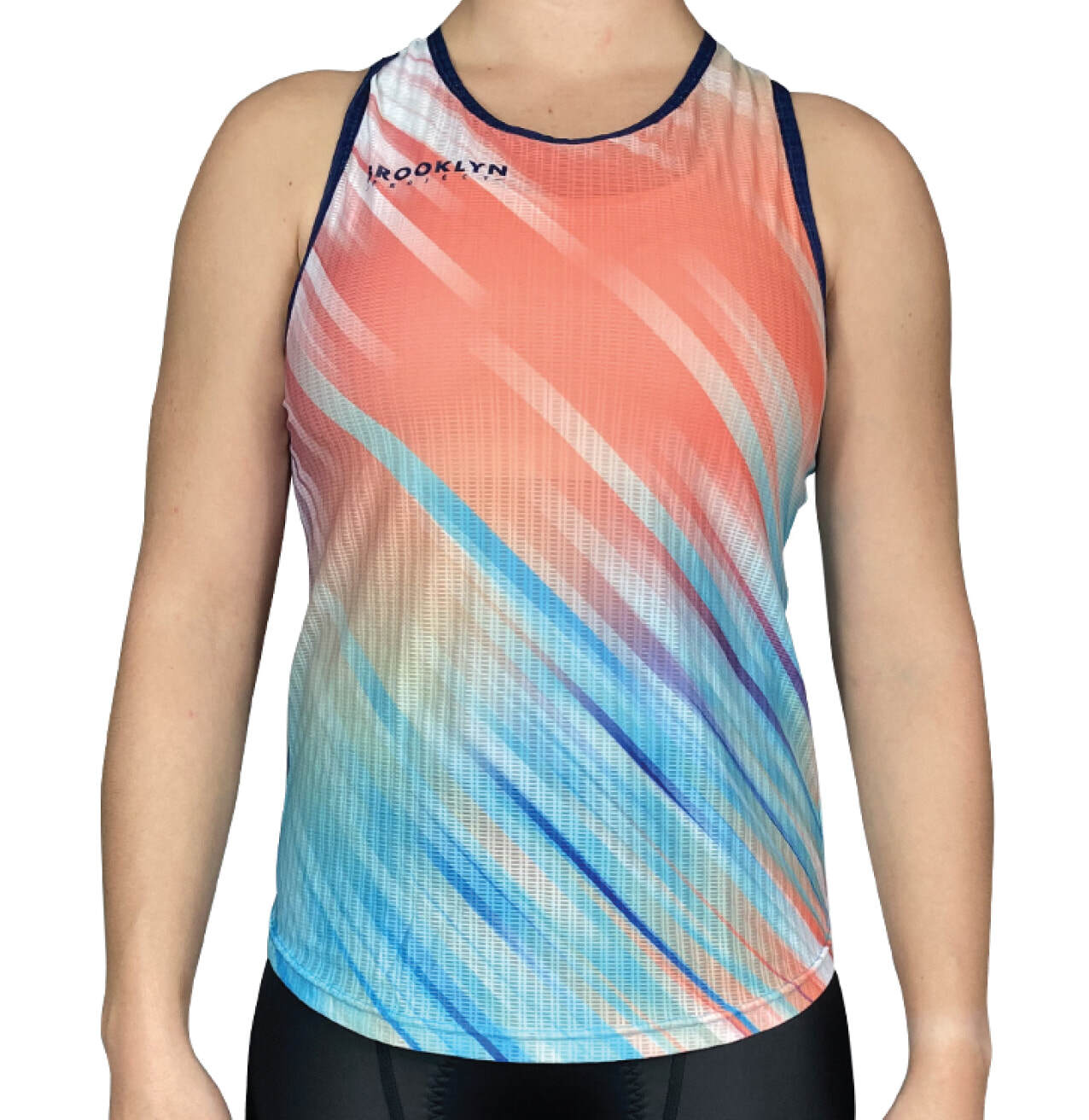Women's Elite Lightweight Run Singlet - Breathable Technical Singlet, Multi-Colour
