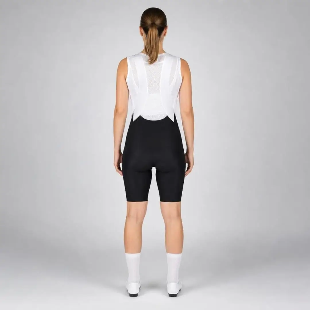 Pro Maximus Women's Cycling Bibs – Black Long Distance Bib Shorts