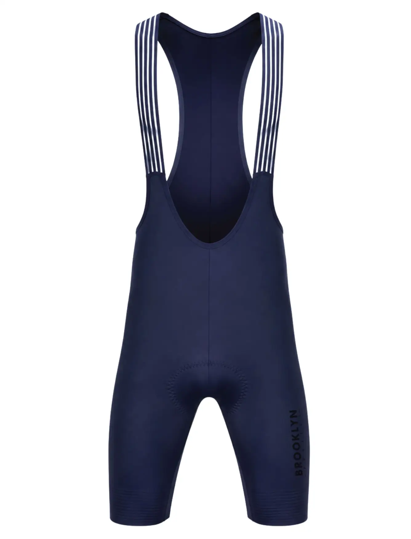 Mens Core Cycling Bib Shorts - High-Density Chamois Padding Compression Navy