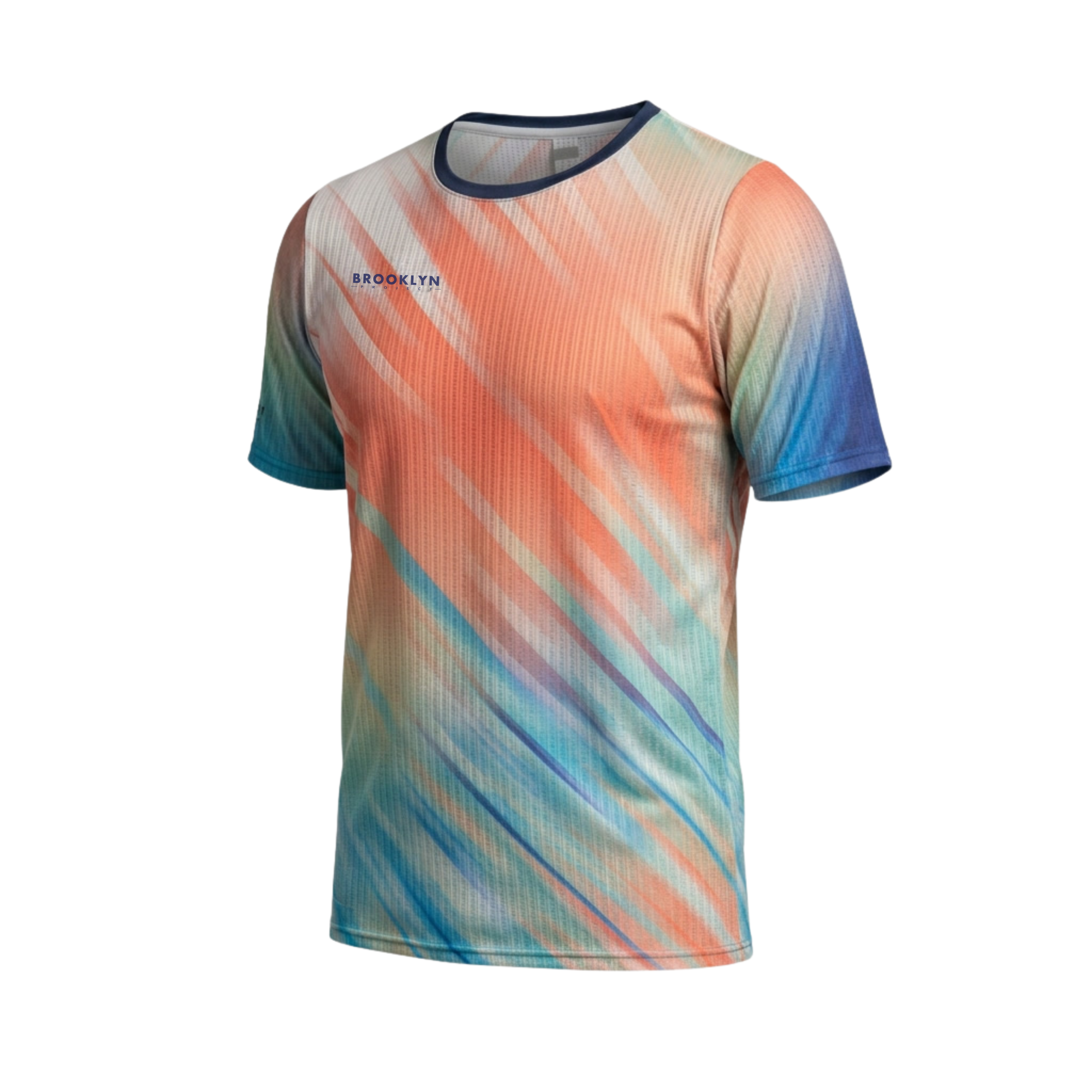 Men's Elite Lightweight Run T-Shirt - Breathable Technical Tee, Multi-Colour