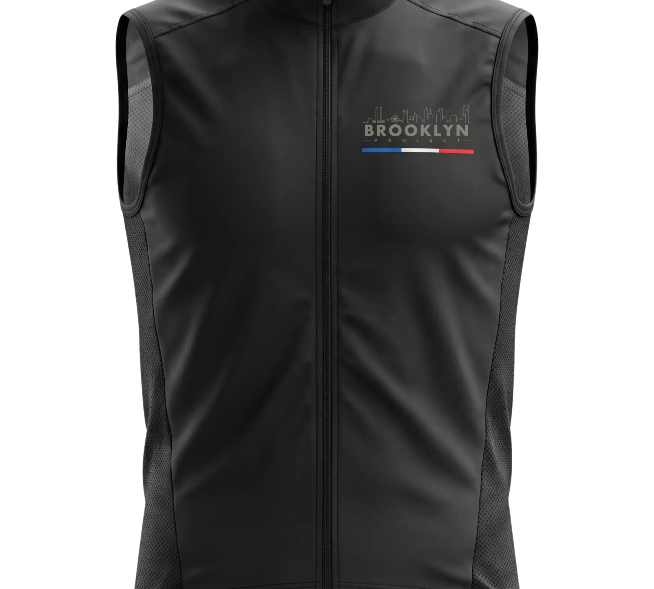 Men's Pro Water-Resistant Cycling Vest Gilet - Black, Windproof
