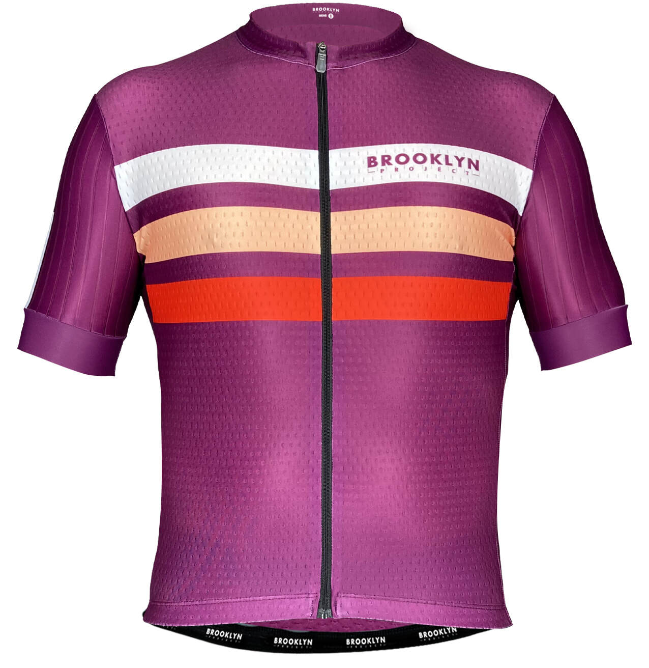 Men's Pro Cycling Jersey - Maximus Burgundy | Lightweight Performance