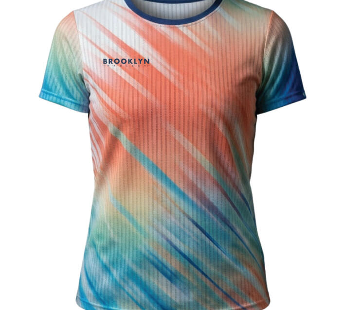 Women's Elite Lightweight Run T-Shirt - Breathable Technical Tee, Multi-Colour