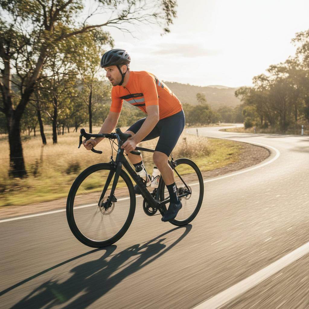 Men's Pro Cycling Jersey - Maximus Orange | Lightweight Performance