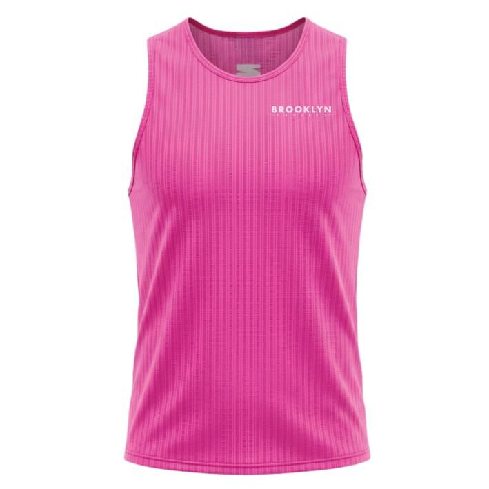 Women's Elite Lightweight Run Singlet - Breathable Technical Singlet, Fluoro Pink