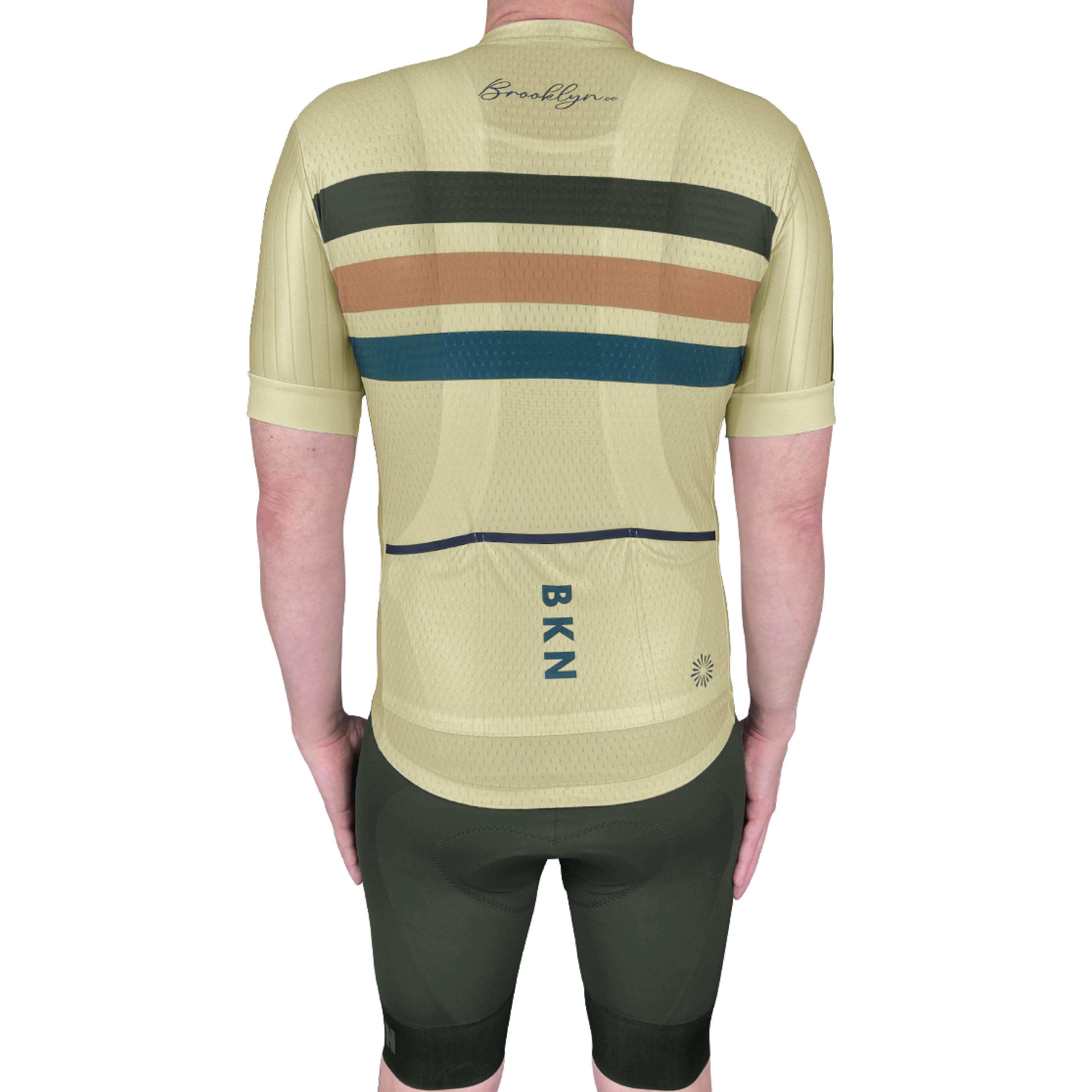 Pro Maximus Men's Cycling Bundle: Olive Jersey, Bib Shorts & Socks