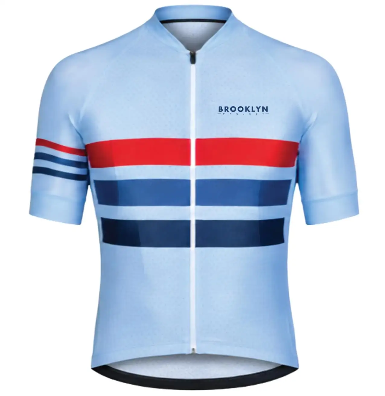 Mens-Pro-Cycling-Jersey---Cafe-Racer-Light-Blue-Lightweight-Performance