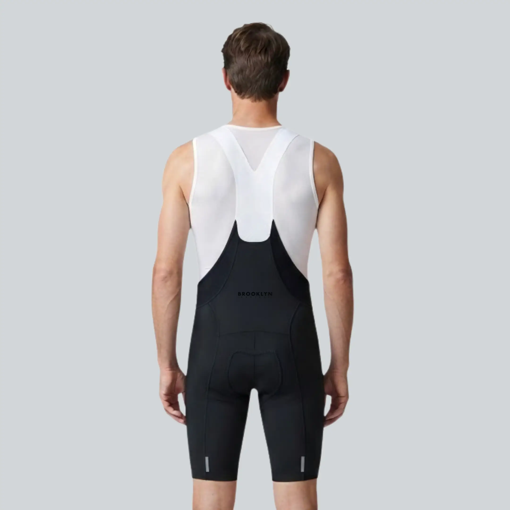 Men's Elite Performance Cycling Bibs - Premium Italian Fabric Black
