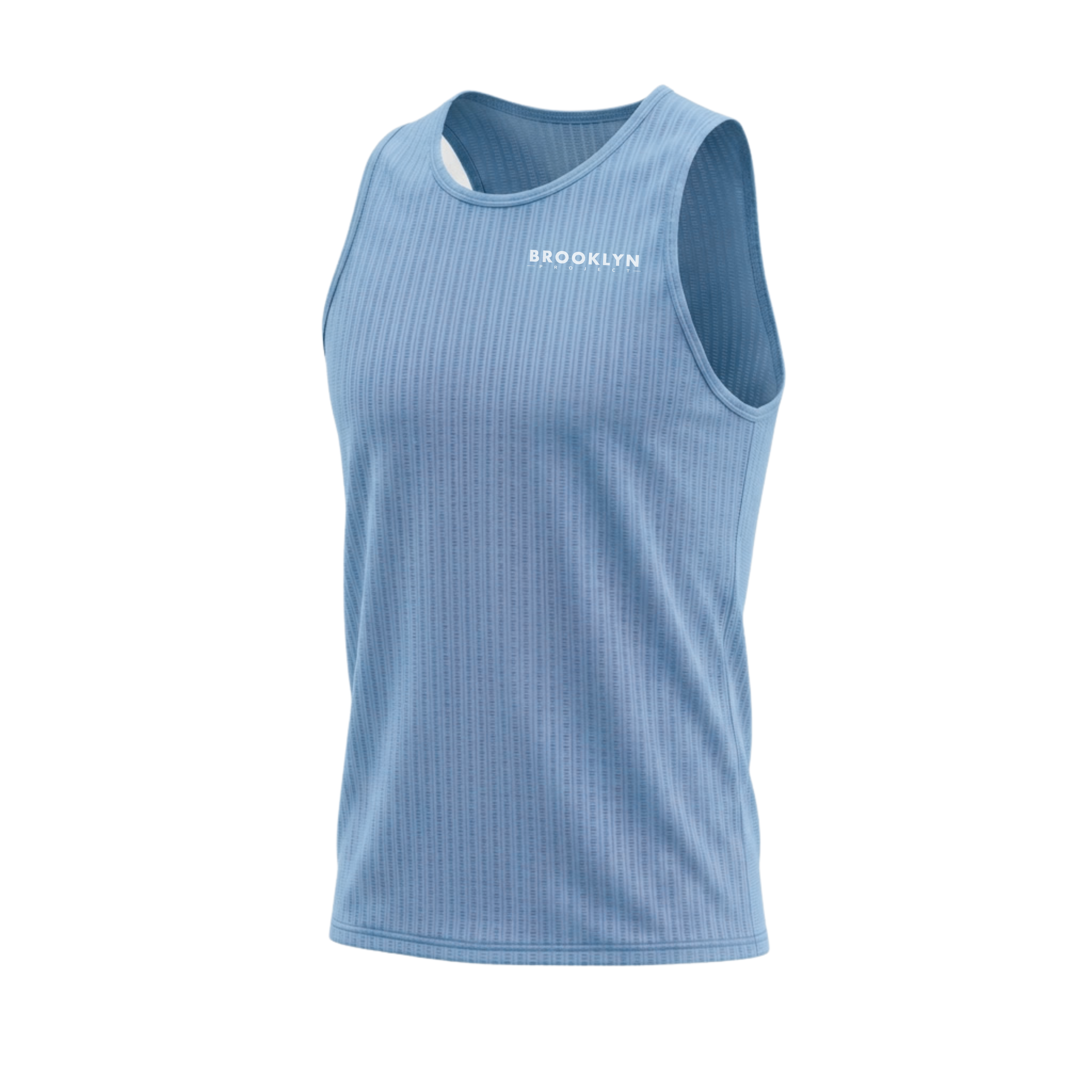 Women's Elite Lightweight Run Singlet - Breathable Technical Singlet, Lilac Blue