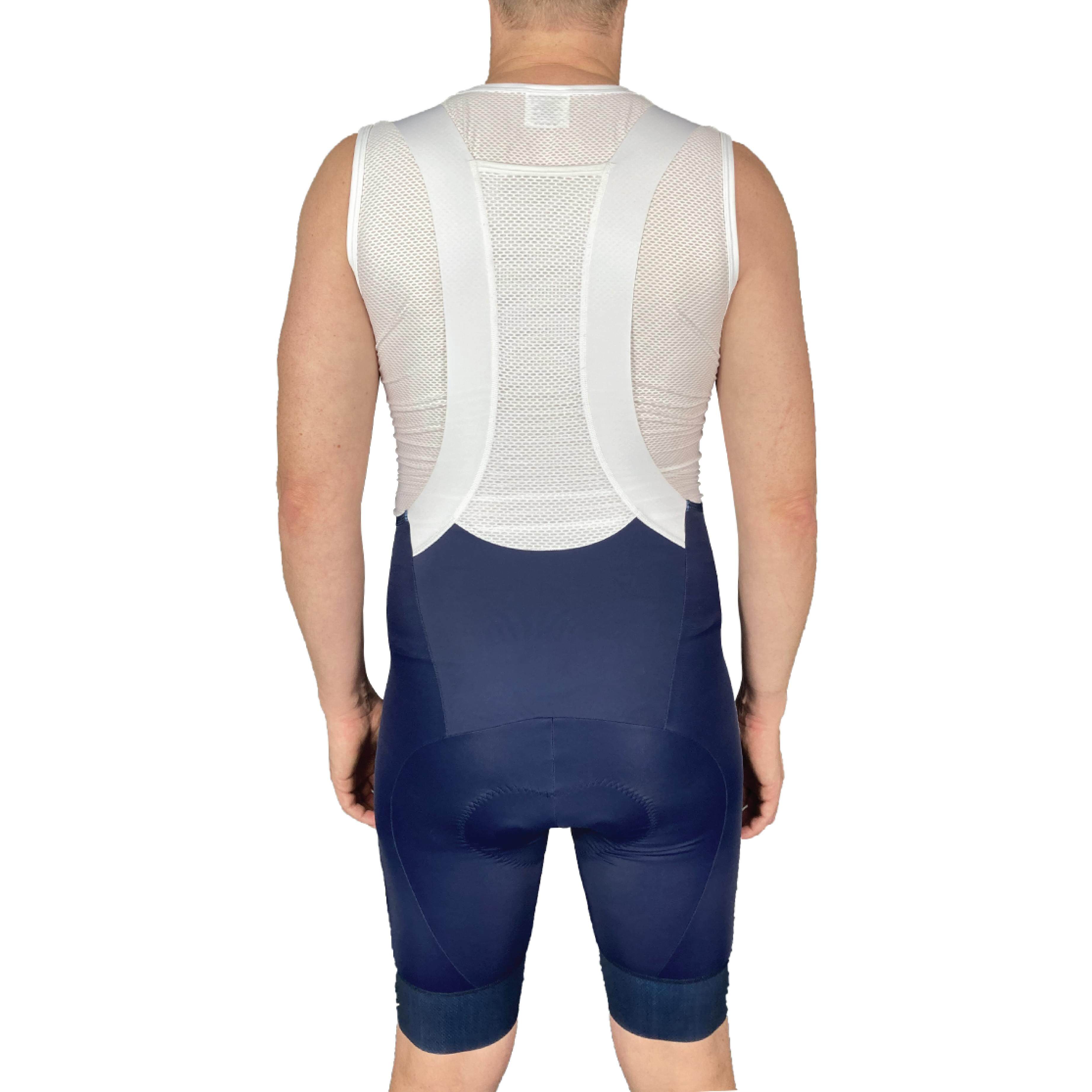 Pro Maximus Men's Cycling Bibs – Navy Long Distance Bib Shorts
