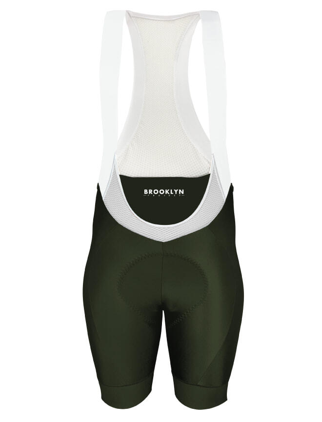 Pro Maximus Men's Cycling Bibs – Olive Long Distance Bib Shorts