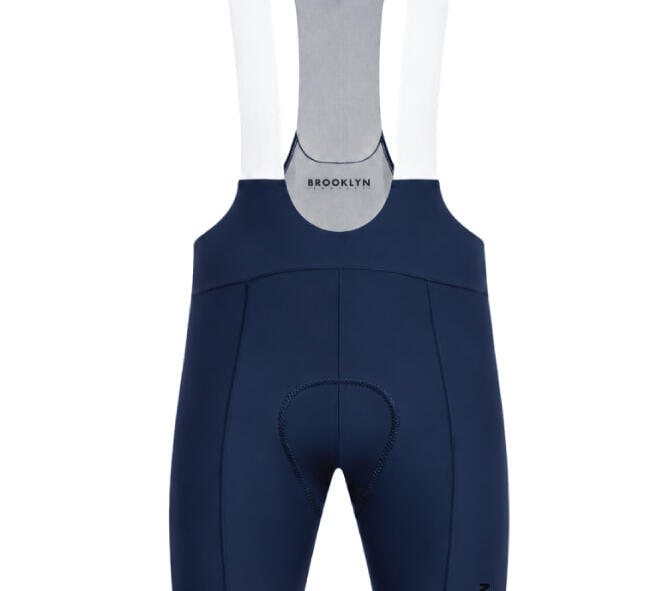 Men's Elite Performance Cycling Bibs - Premium Italian Fabric Navy