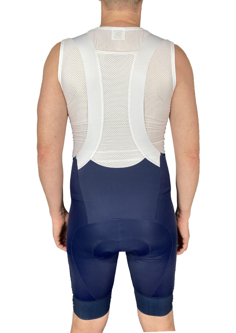 Navy Bib Back