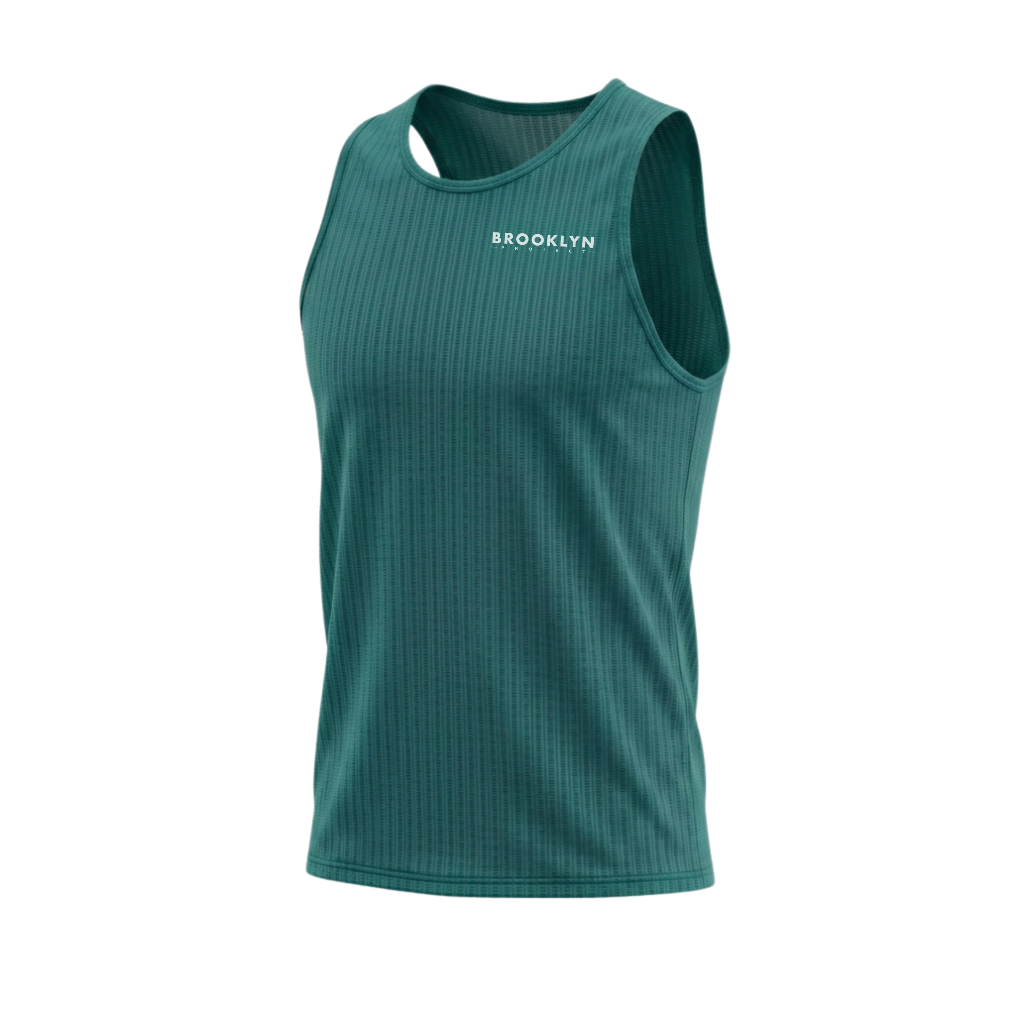 Women's Elite Lightweight Run Singlet - Breathable Technical Singlet, Dark Green