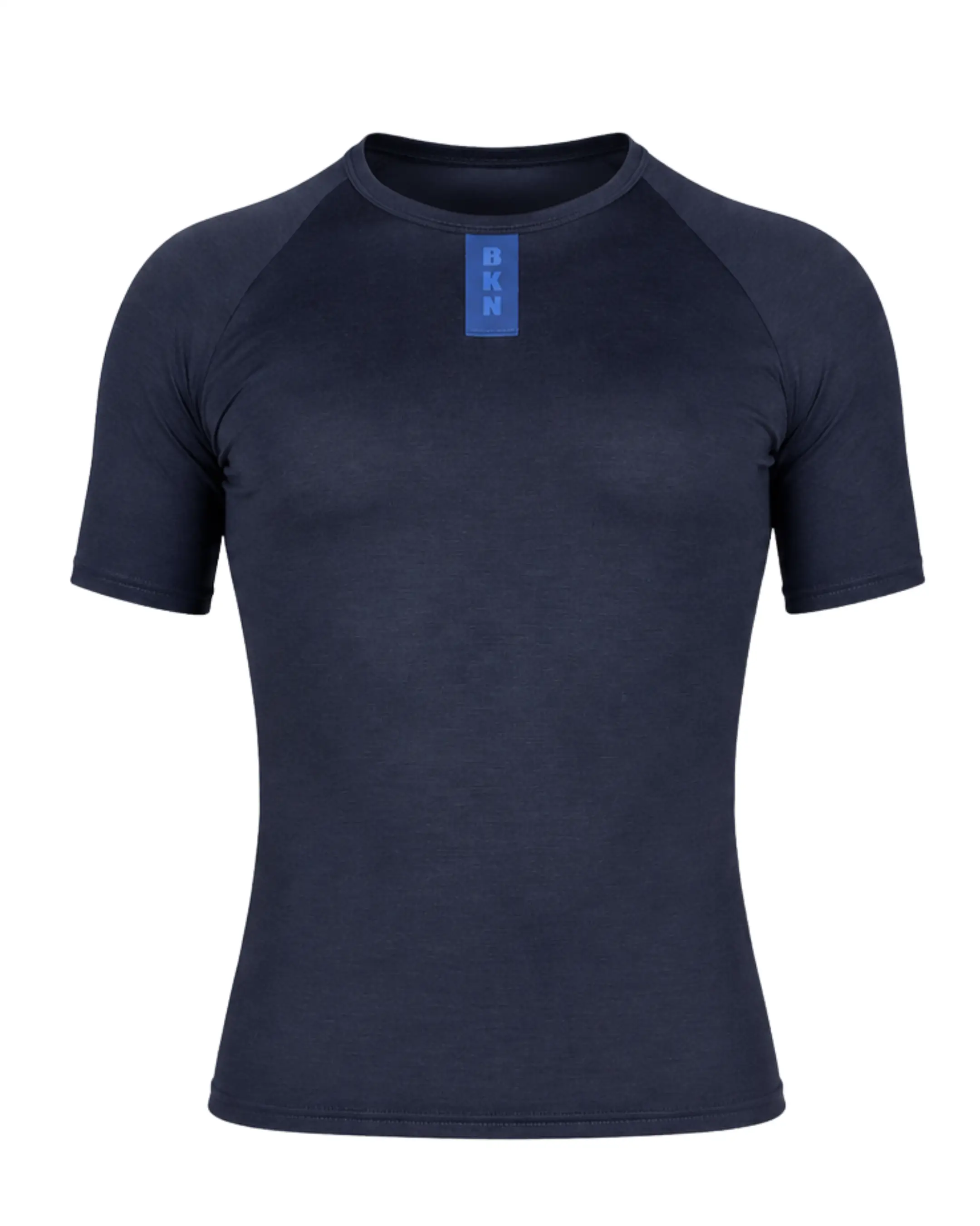 Merino Wool Tencel Cycling Undershirt Sleeved Navy