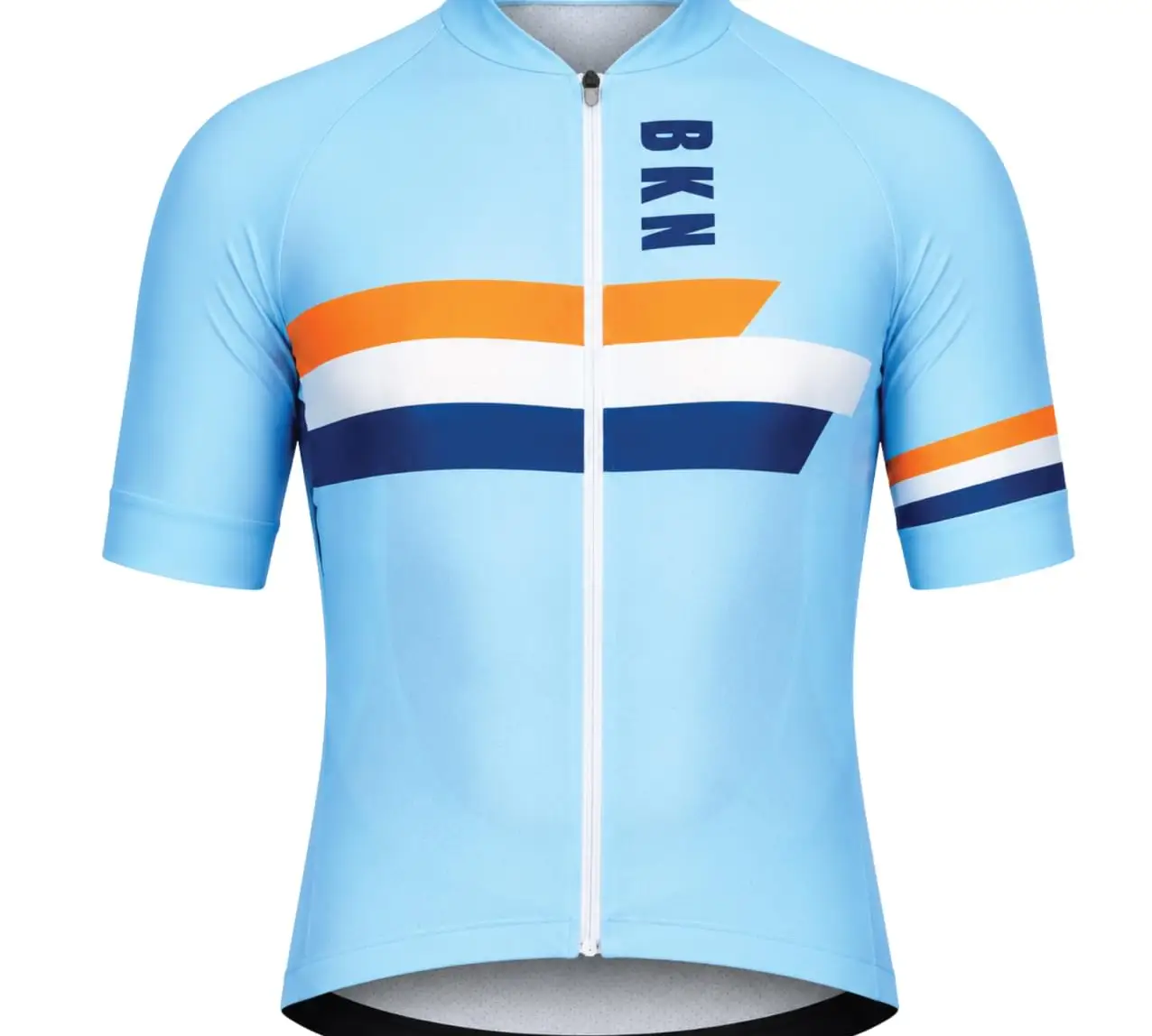 Mens-Pro-Cycling-Jersey---Light-Blue-Stripes-Lightweight-Performance