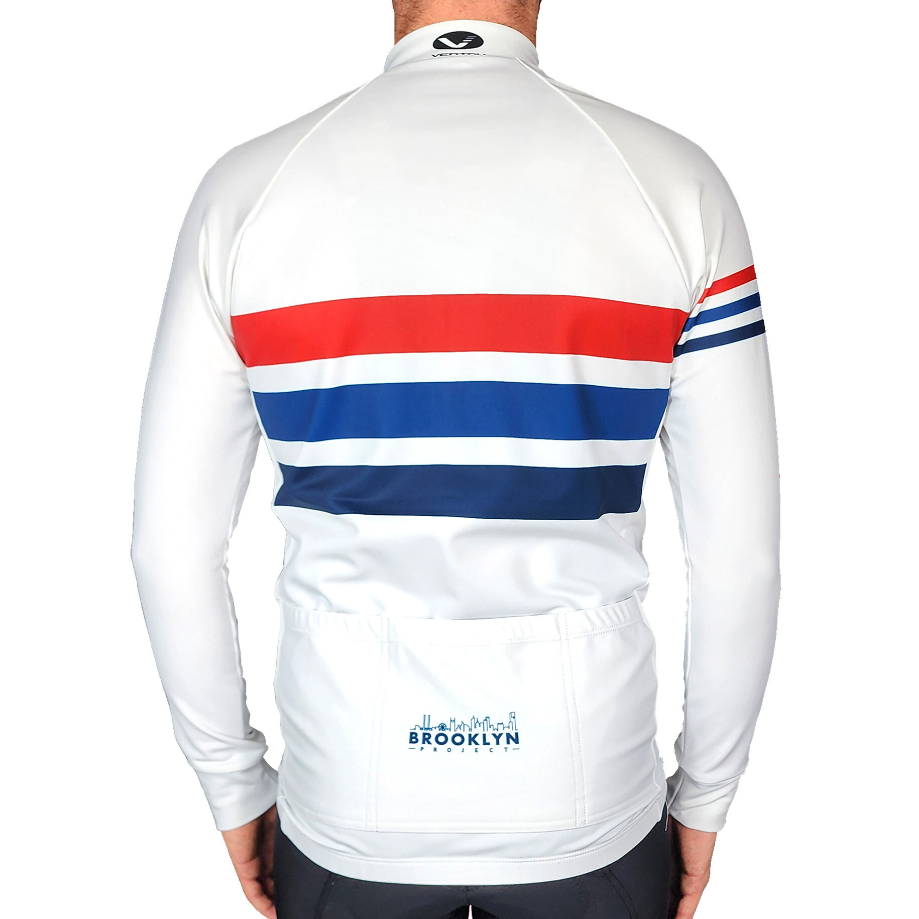 White Cafe Racer Jacket Back