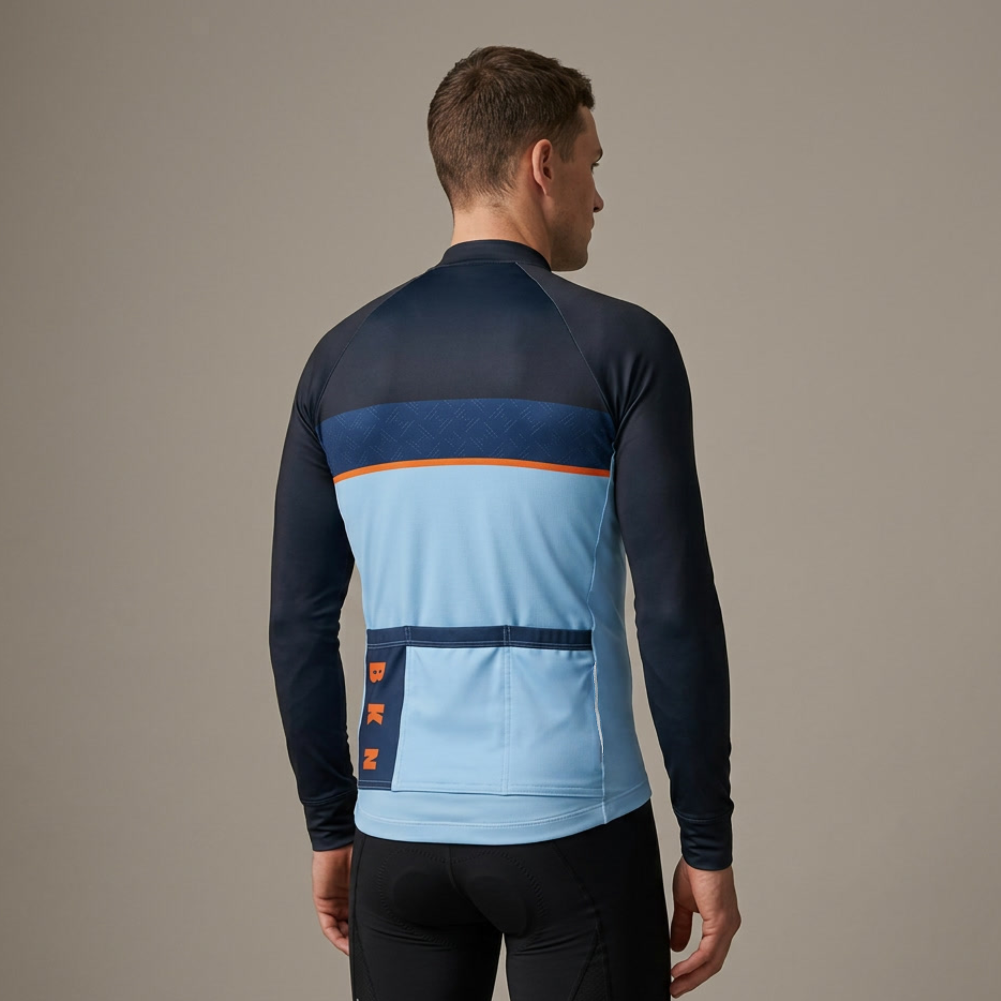 Men's Pro Thermal Cycling Jacket - Blue, Windproof