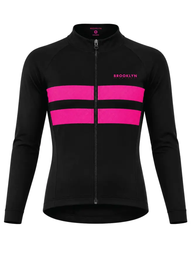 Women's Pro Thermal Cycling Jacket - Black, Windproof