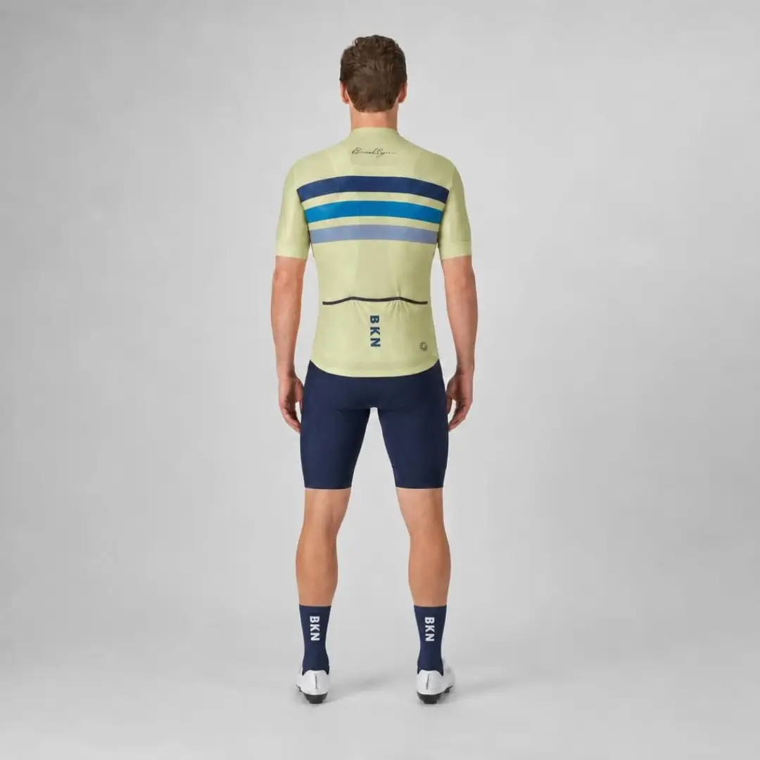 Pro Maximus Men's Cycling Bundle: Navy Jersey, Bib Shorts & Socks