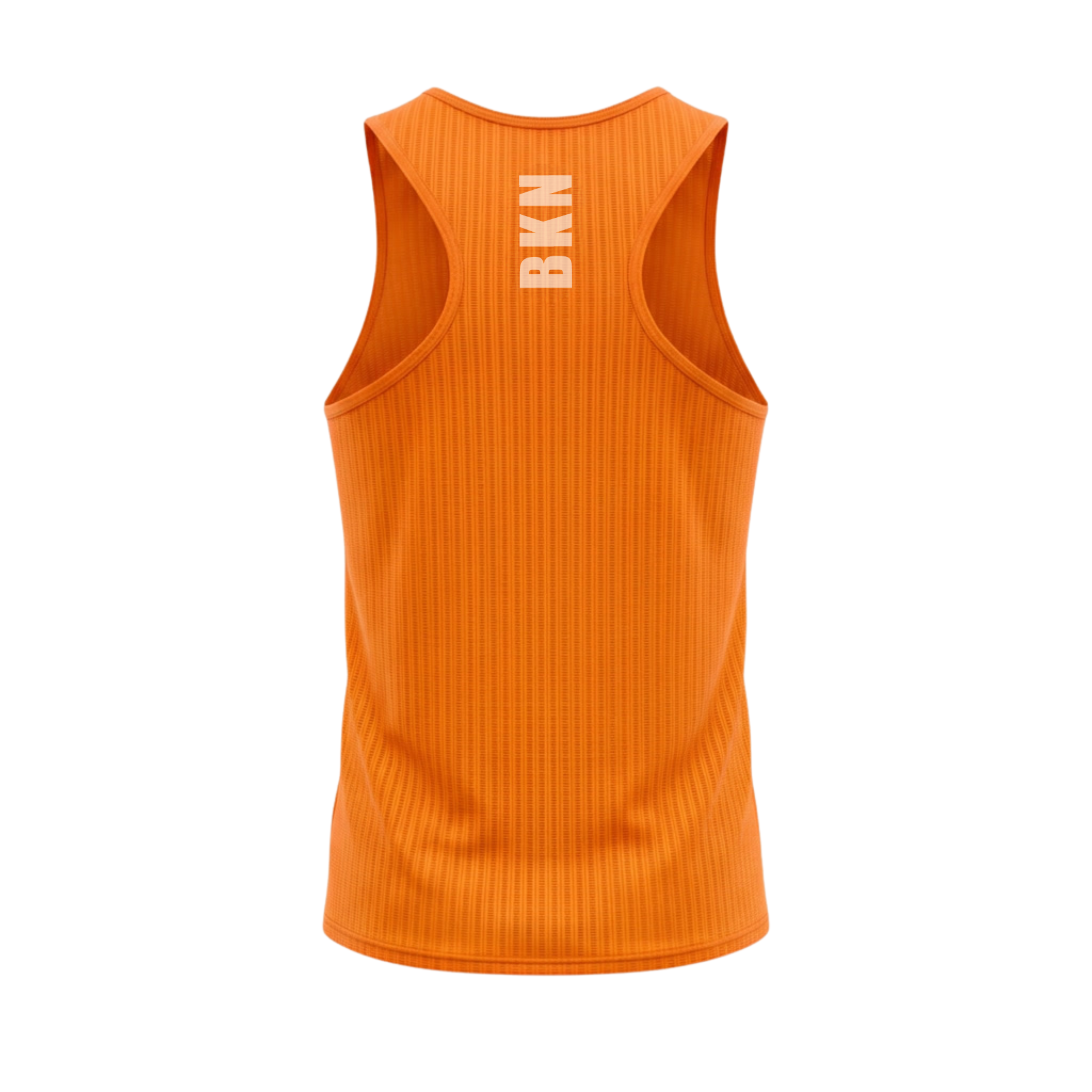 Men's Elite Lightweight Run Singlet - Breathable Technical Singlet, Fluoro Orange