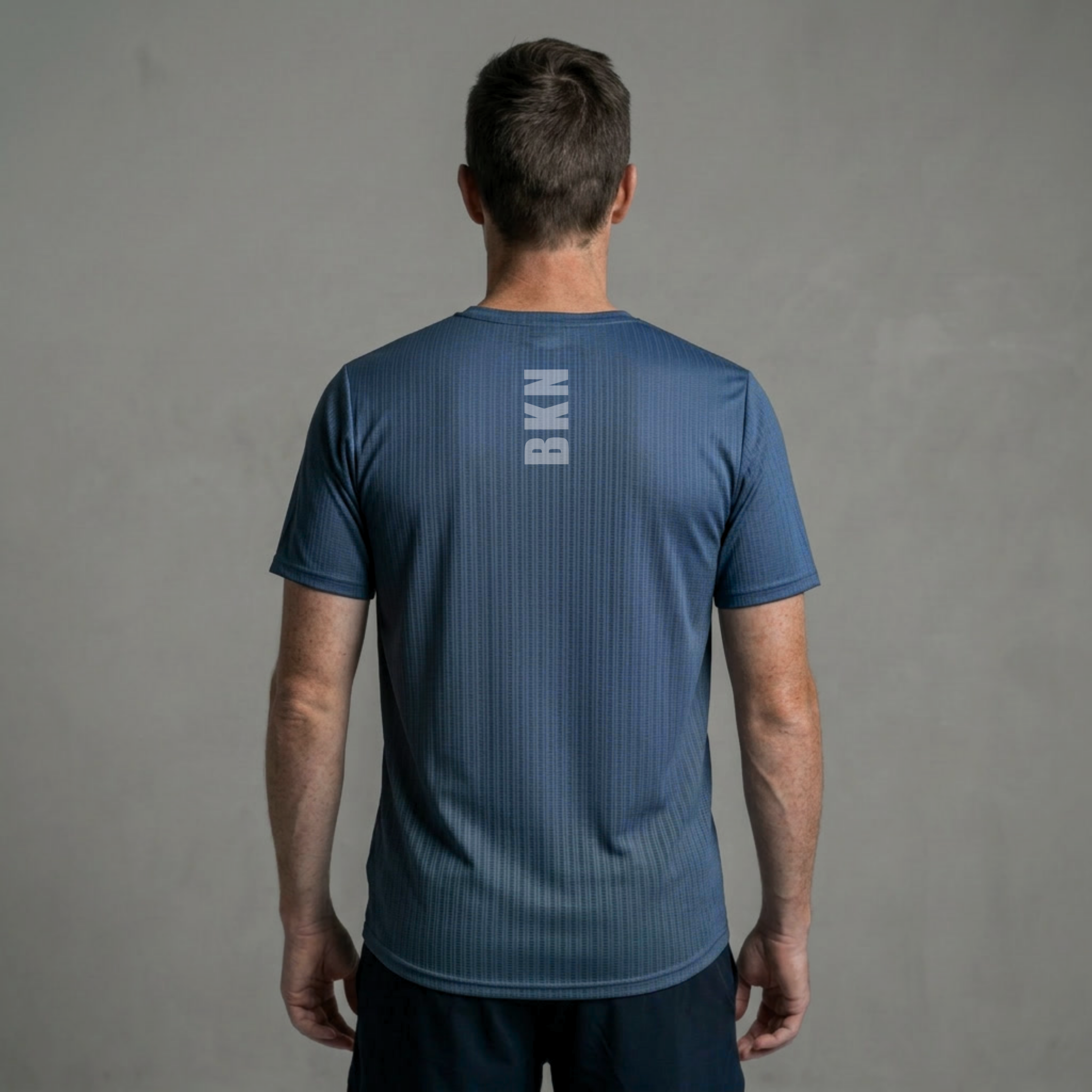 Men's Elite Lightweight Running T-Shirt - Breathable Technical Tee, Petrol Blue