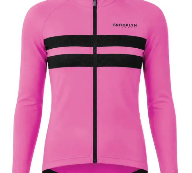 Womens Pro Thermal Cycling Jacket - Pink Windproof