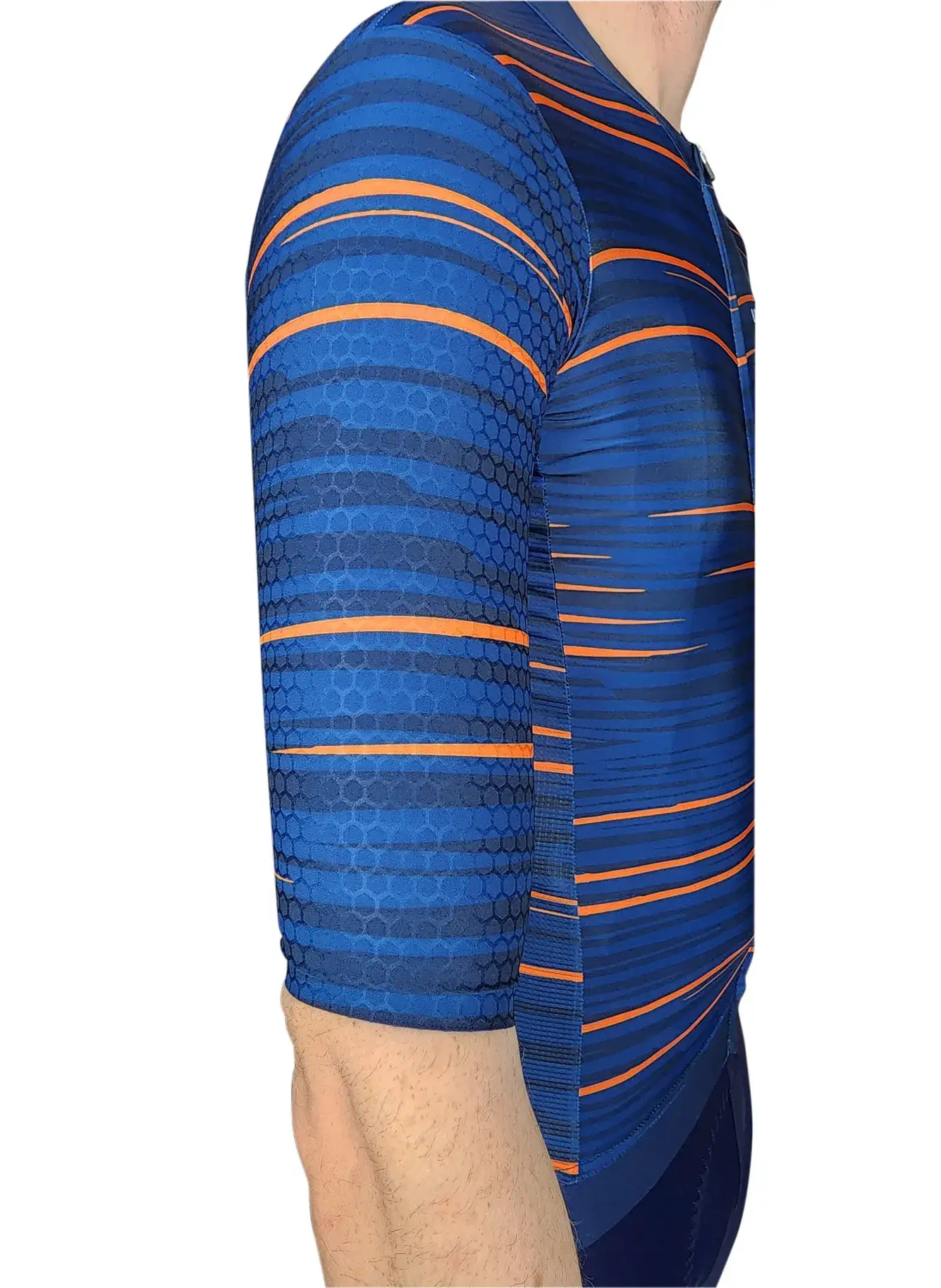 Men's Elite Aerodynamic Cycling Jersey - Navy Blue | Pro Fit & Breathable