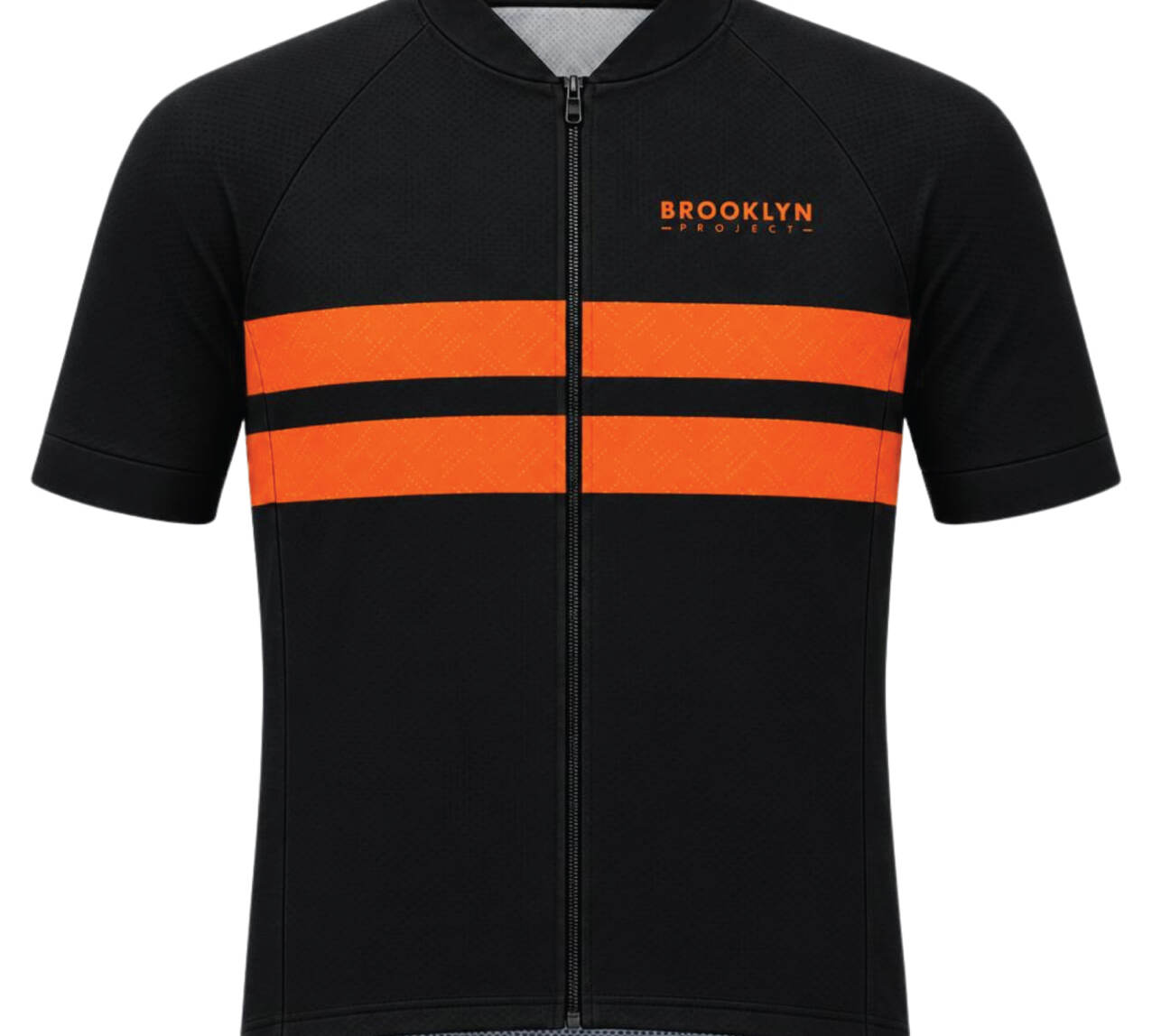 Men's Core Performance Cycling Jersey - Black Orange | Lightweight Performance