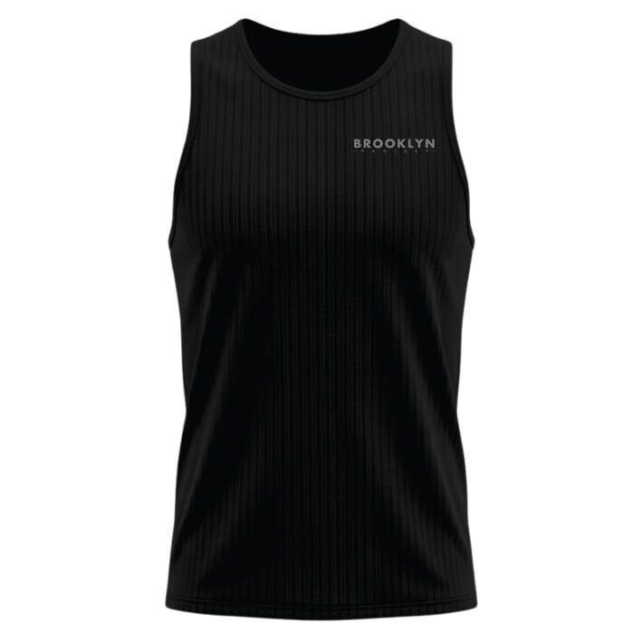 Women's Elite Lightweight Run Singlet - Breathable Technical Singlet, Black