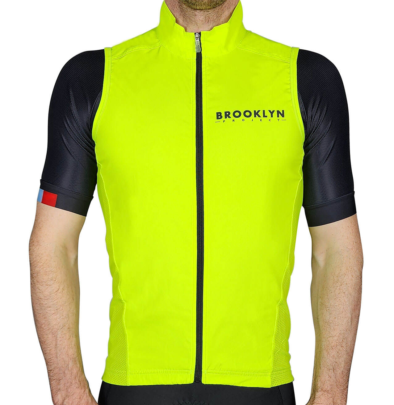 Men's Pro Water-Resistant Cycling Vest Gilet - Fluro, Windproof