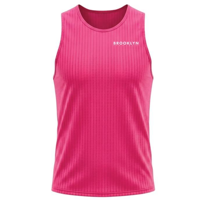 Women's Elite Lightweight Run Singlet - Breathable Technical Singlet, Fluoro Pink