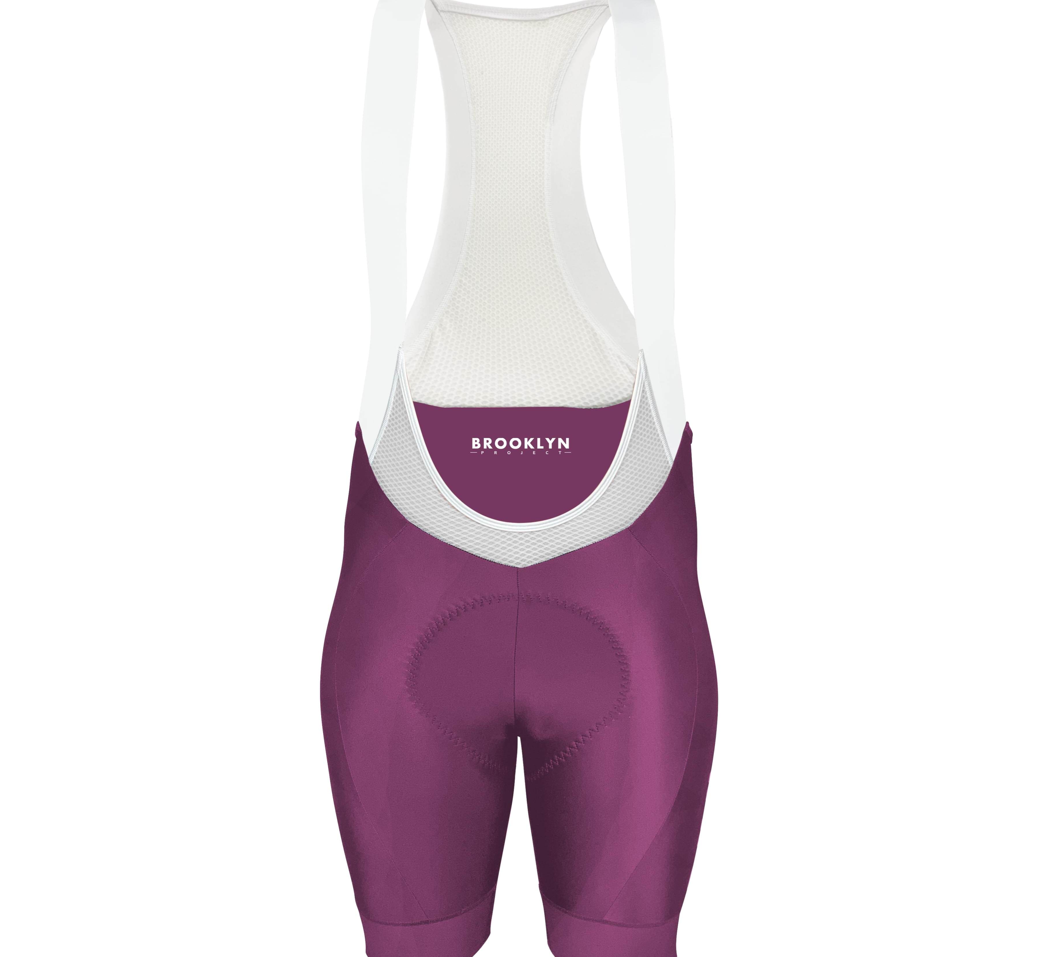 Pro Maximus Men's Cycling Bibs – Burgundy Long Distance Bib Shorts