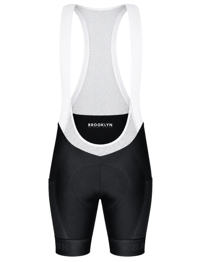 Men's Pro Maximus Cargo Cycling Bib Shorts – Black, Long Distance Padded Chamois, Italian Fabric