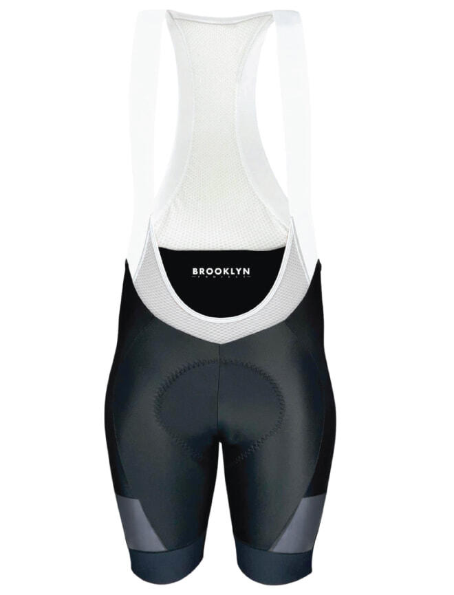 Men's Pro Maximus Cargo Cycling Bib Shorts – Black, Long Distance Padded Chamois, Italian Fabric