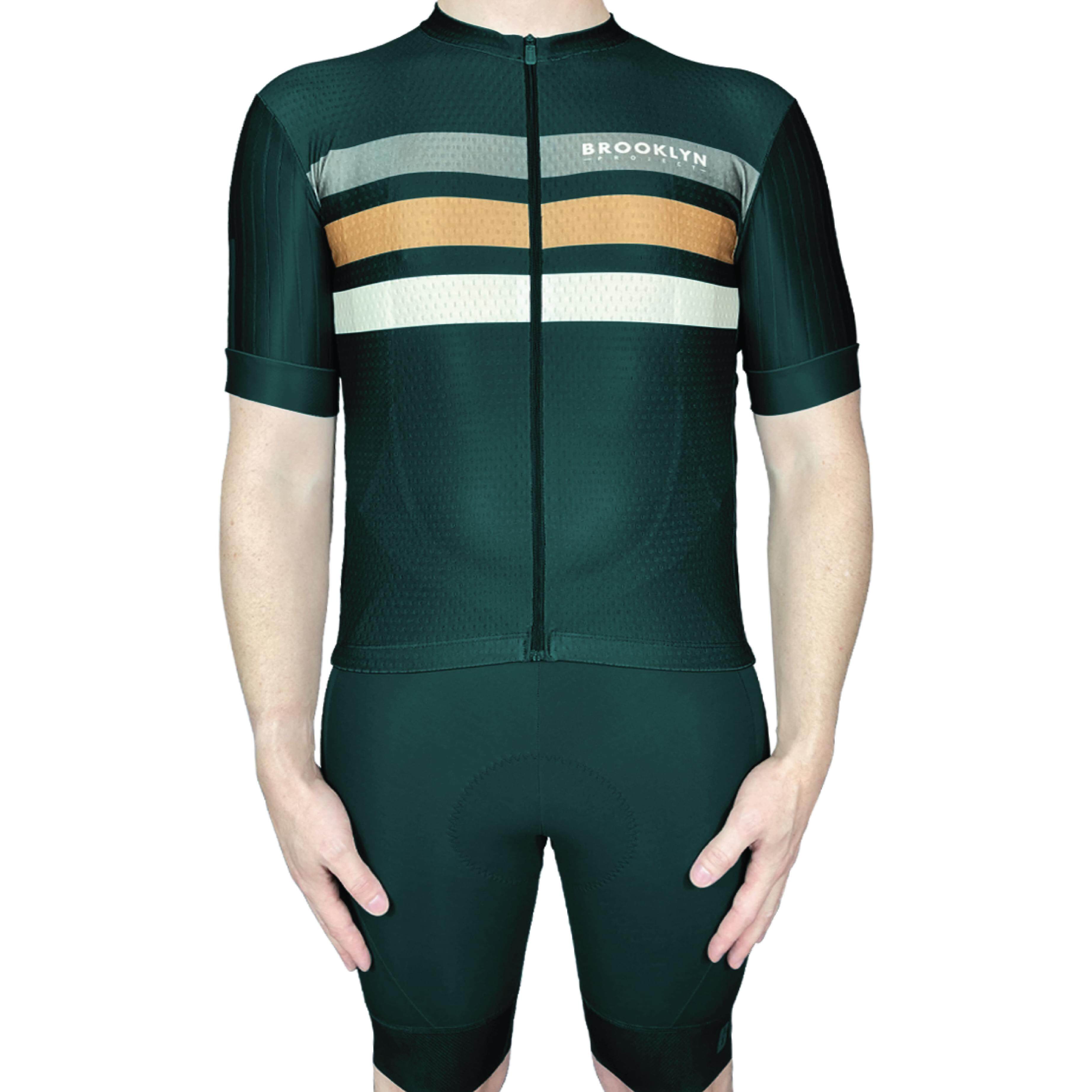 Men's Pro Cycling Jersey - Maximus Green | Lightweight Performance