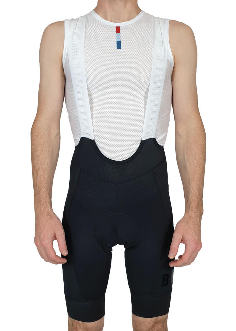 Pro Men's Cycling Bibs – Black Long Distance Bib Shorts