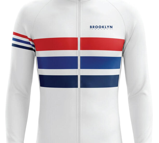 Men's Pro Thermal Cycling Jacket - White, Windproof