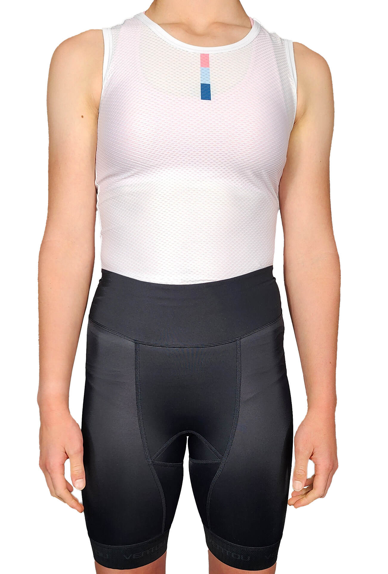 Women’s Endurance Triathlon Shorts with Pockets – Black Compression Tri-Race Shorts